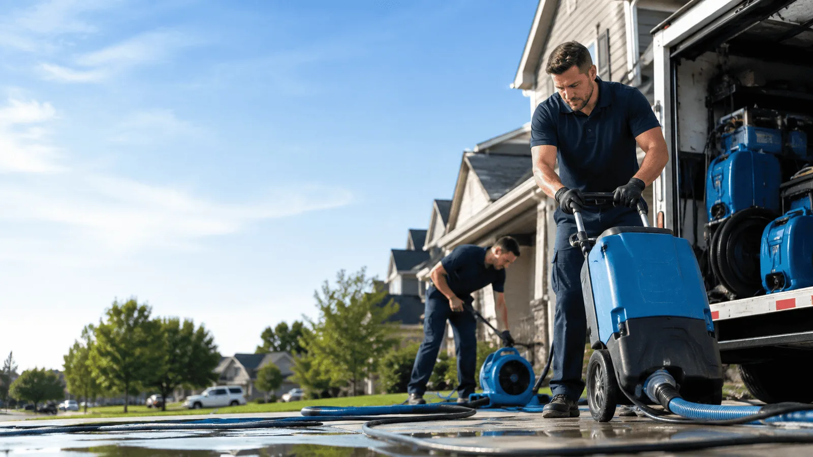 Structural Drying being performed in Coulee City, WA